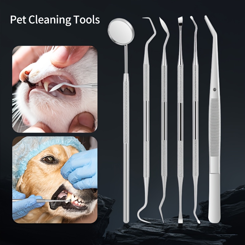 犬と猫用のサウンドウェーブ歯垢除去器6個入り |   歯のク - Teeth Whitening Mouthwash のレビューと価格