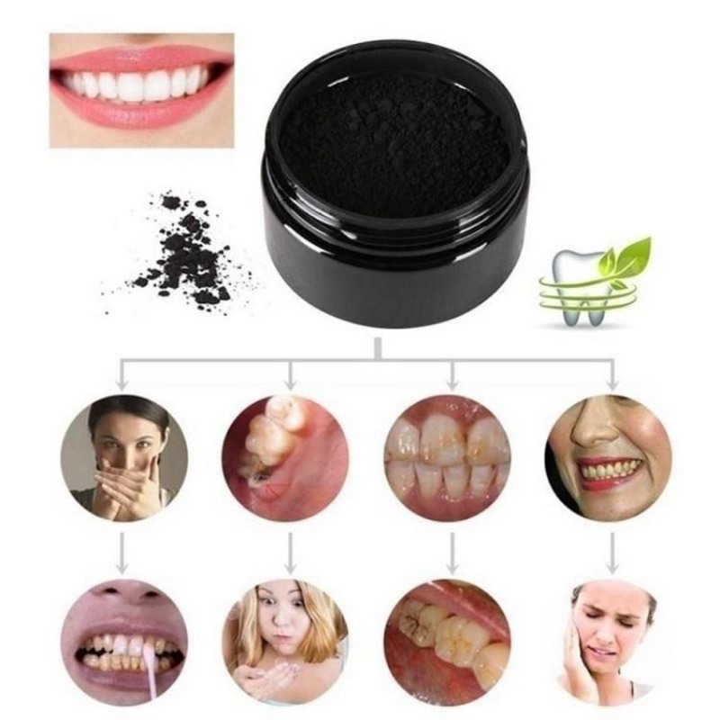 1 ボックス活性炭歯ホワイトニングパウダー、木炭歯クリーニン - Teeth Whitening Pens のレビューと価格