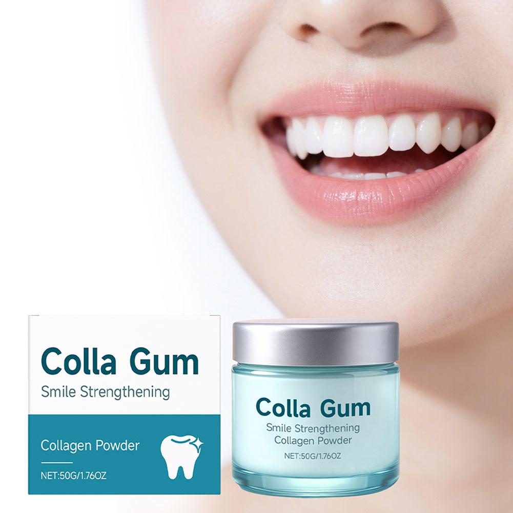 コラーゲン配合の歯磨き粉。歯を白くし、歯茎を鎮静させ、歯垢を - Teeth Whitening Near Me のレビューと価格