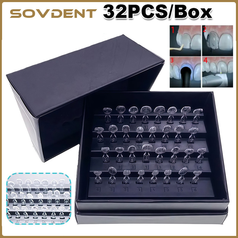 歯科用ベニア成形キット 32個入り/セット、コンポジットレジ - Teeth Whitening Moulds のレビューと価格
